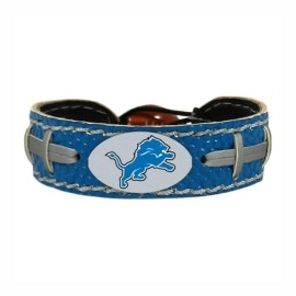 Detroit Lions Team Color NFL Football Bracelet