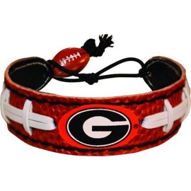 Georgia Bulldogs Power G Logo Classic Football Bracelet