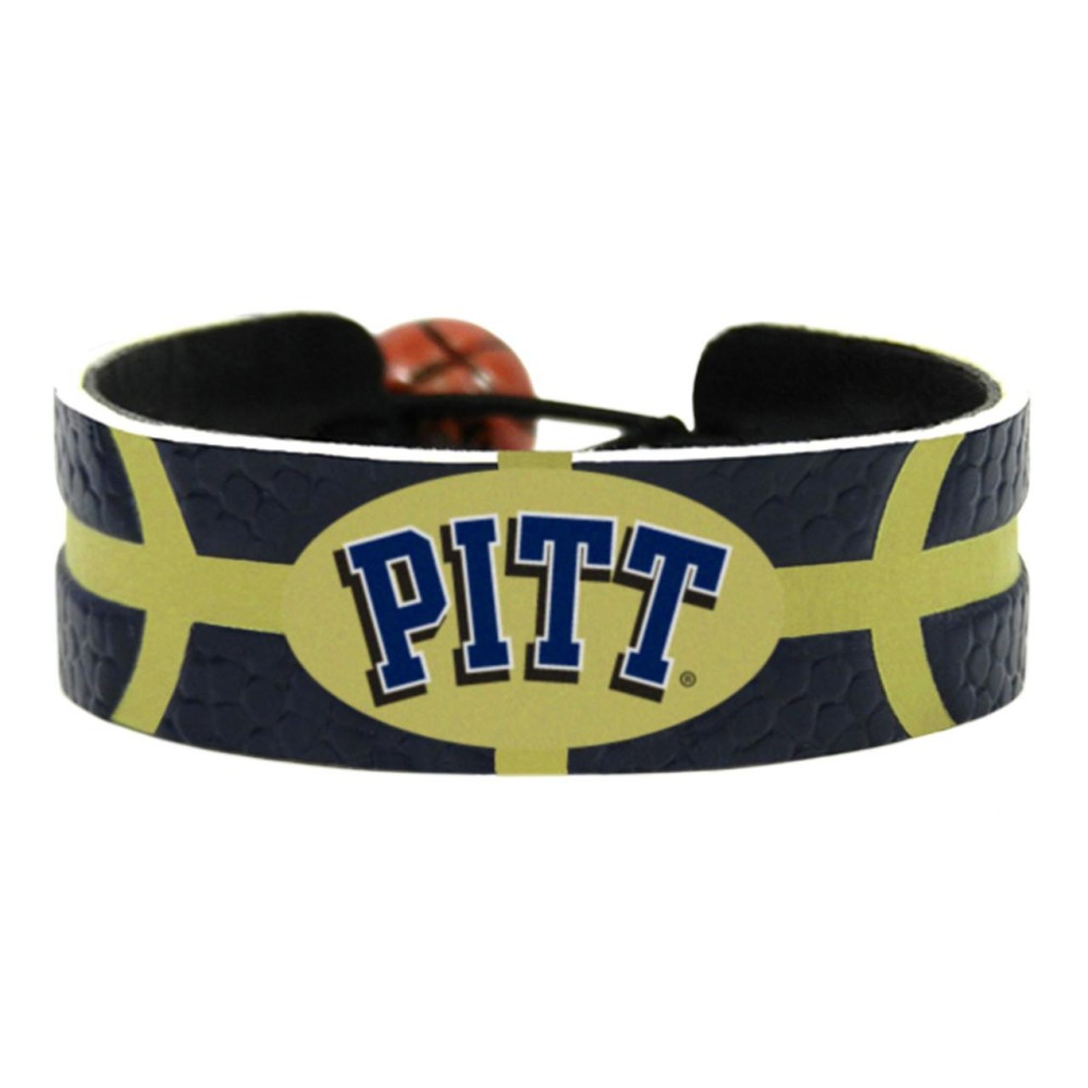 Pittsburgh Panthers Team Color Basketball Bracelet CO