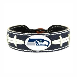 NFL Seattle Seahawks Team Color NFL Football Bracelet