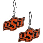 NCAA Siskiyou Sports Womens Oklahoma State Cowboys Dangle Earrings One Size Team Color