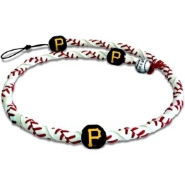 MLB Pittsburgh Pirates Classic Frozen Rope Baseball Necklace