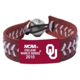 NCAA Oklahoma Sooners BraceletTeam Color, Team Color, One Size