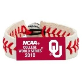 NCAA Oklahoma Sooners 2010 College World Series Bracelet, One Size, Team Color