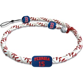 GameWear MLB Boston Red Sox NecklaceFrozen Rope Classic Dustin Pedroia, Team Colors, One Size