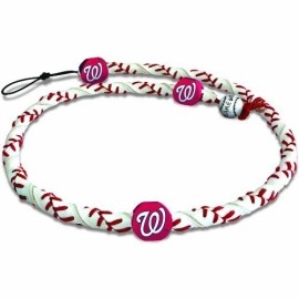 MLB Washington Nationals classic Frozen Rope Baseball Necklace