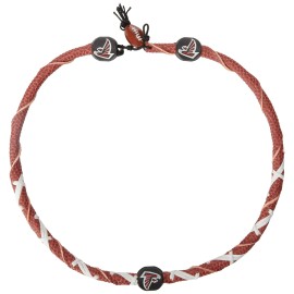 NFL Atlanta Falcons Classic Spiral Football Necklace
