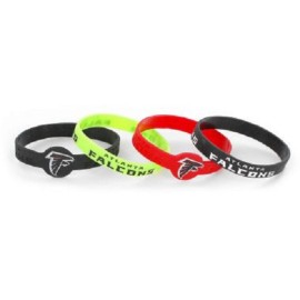 Atlanta Falcons Bracelets 4 Pack Silicone
