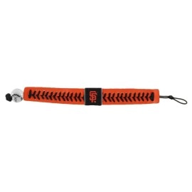 MLB San Francisco Giants Orange Team Color Baseball Bracelet