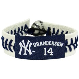 New York Yankees Bracelet Genuine Baseball Curtis Granderson CO