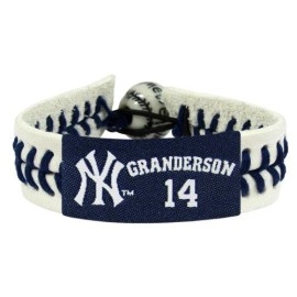 New York Yankees Bracelet Genuine Baseball Curtis Granderson CO