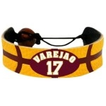 NBA Cleveland Cavaliers Anderson Varejao Team Color Jersey Bracelet