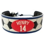 MLS New York Red Bulls Thierry Henry Classic Soccer Bracelet