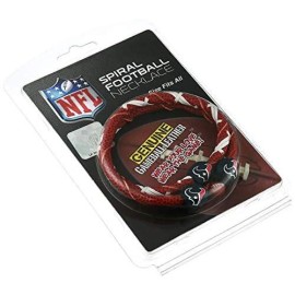 NFL Houston Texans Classic Spiral Football Necklace