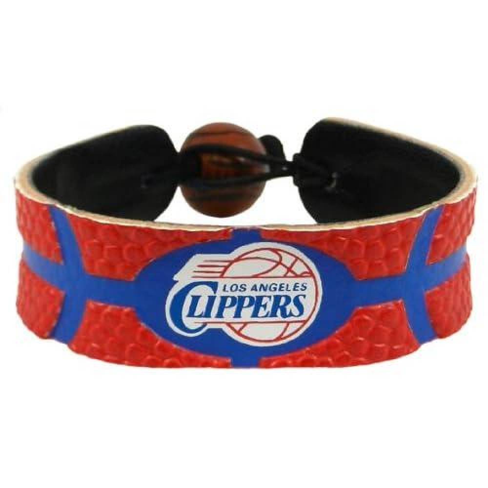 NBA Los Angeles Clippers Team Color Basketball Bracelet