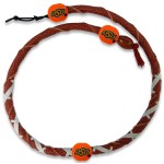 Oklahoma State Cowboys Necklace Spiral Football CO