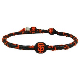 MLB San Francisco giants Team color Frozen Rope Baseball Necklace