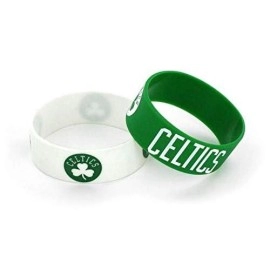 Boston Celtics Bracelets 2 Pack Wide