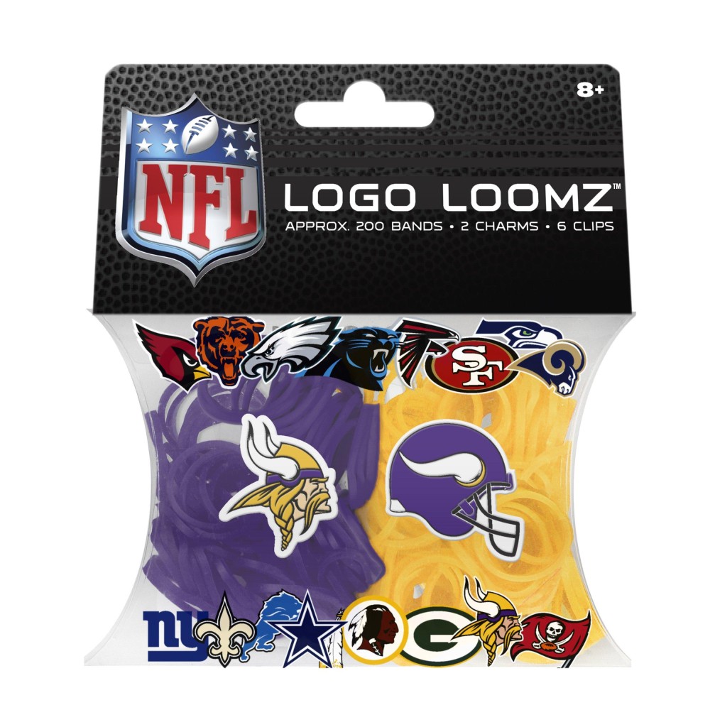 NFL Minnesota Vikings Logo Loomz Pack