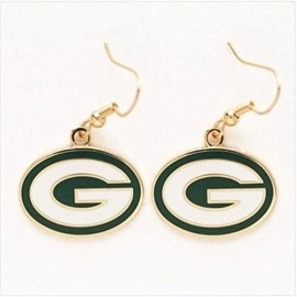 Green Bay Packers Dangle Earrings