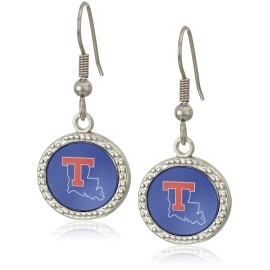 NCAA Louisiana Tech University Jewelry Carded Earrings