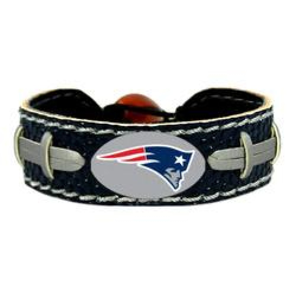 New England Patriots Bracelet Team Color Football(D0102H759J7.)