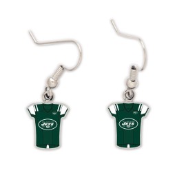 WinCraft NFL New York Jets Jersey Earrings, Large, Multi