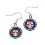 MLS New York Red Bulls Jersey Earrings, Large, Multi