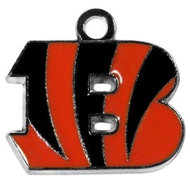 NFL Cincinnati Bengals Euro Bead Necklace, 18-Inch