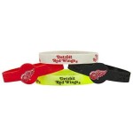 Aminco NHL Detroit Red Wings Silicone Bracelets, 4-Pack