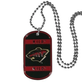 Minnesota Wild Necklace Tag Style - Special Order