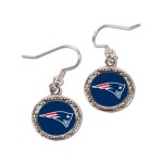 WinCraft NFL 09107014 New England Patriots Jewelry Carded Earrings