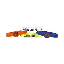 NcAA Auburn Tigers Silicone Bracelets, 4-Pack