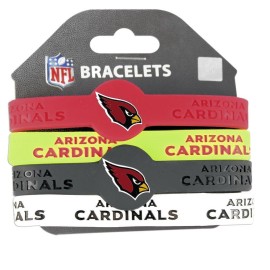 NFL Atlanta Falcons Silicone Bracelets, 4-Pack