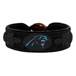 NFL Carolina Panthers BraceletTeam Color Tonal Black, Team Color Tonal Black, One Size