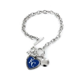 Aminco MLB Bracelet Charmed, Kansas City Royals