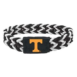 Aminco NCAA Tennessee Volunteers Team ColorBracelet Braided, Team Colors, One Size