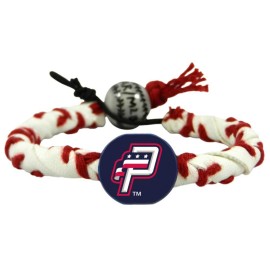 GameWear Minor League Baseball Potomac Nationals BraceletClassic Frozen Rope Baseball, Team Colors, One Size