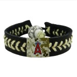 Los Angeles Angels Bracelet Team Color Baseball Camo CO