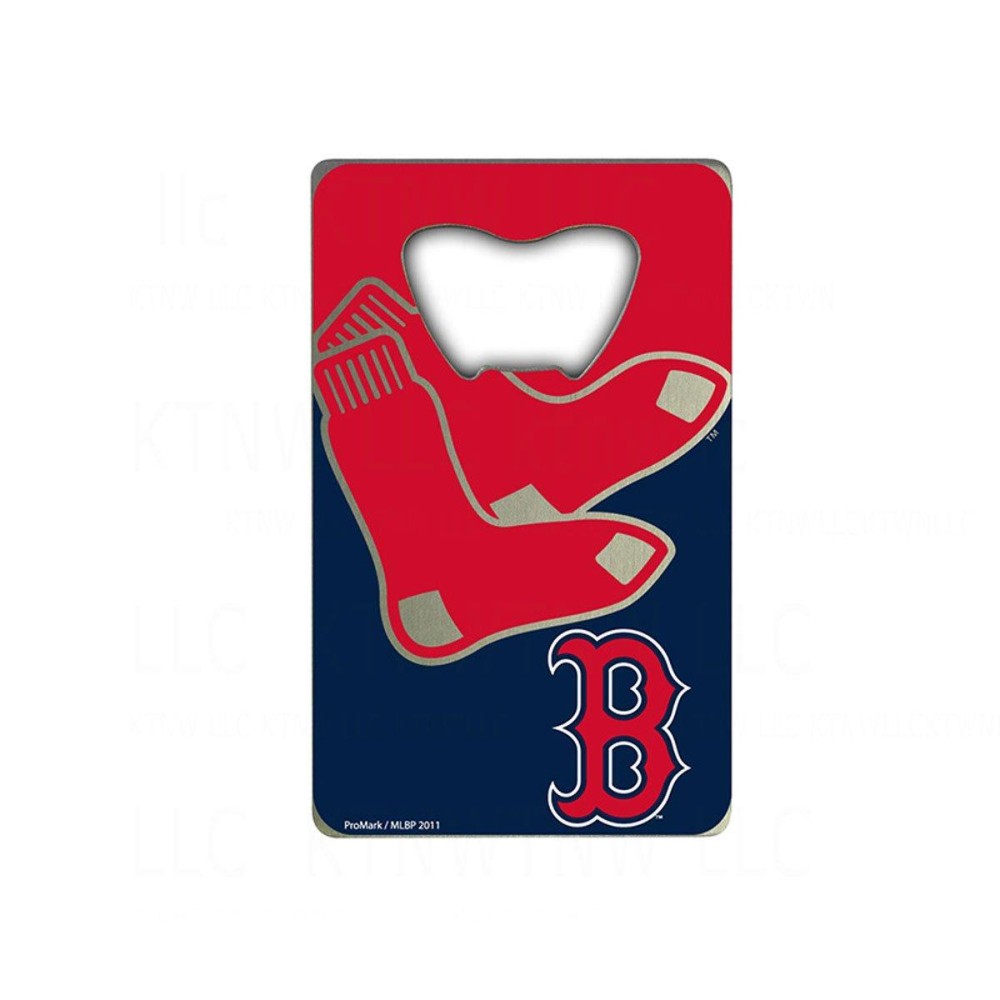 FANMATS 62529 Boston Red Sox Credit Card Style Bottle Opener - 2