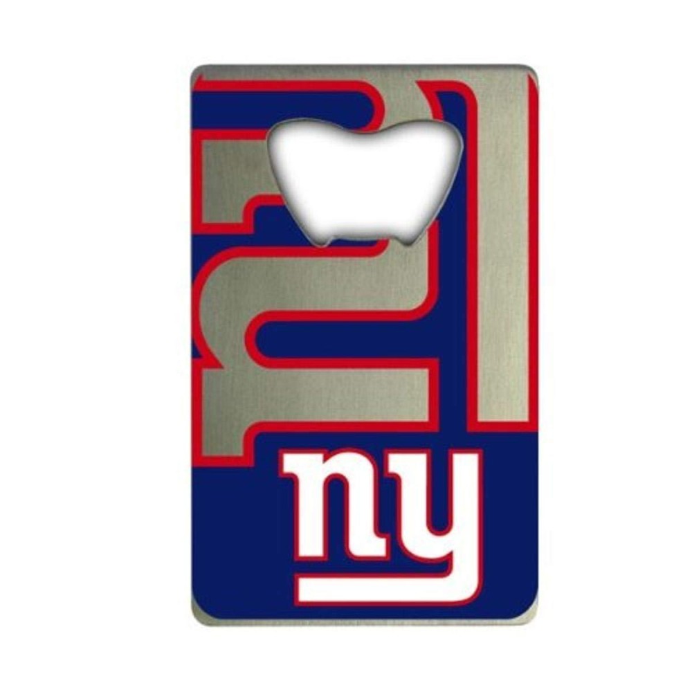 Fanmats NFL New York Giants Credit Card Style Bottle Opener , 3.25