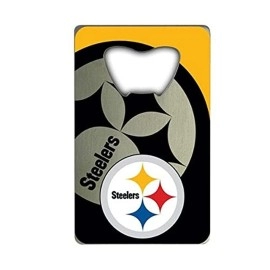 FANMATS 62563 Pittsburgh Steelers Credit Card Style Bottle Opener - 2