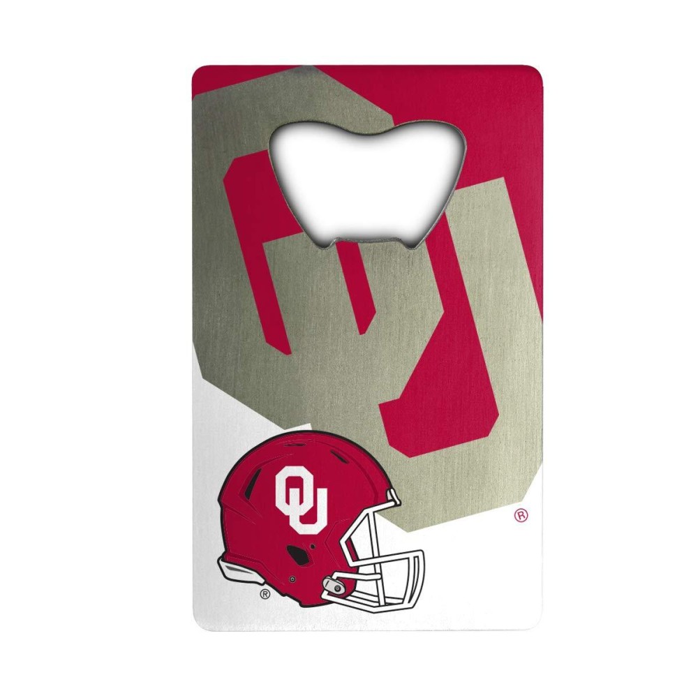 FANMATS 62585 Oklahoma Sooners Credit Card Style Bottle Opener - 2