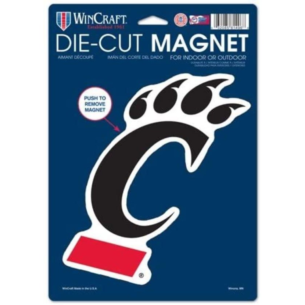 NCAA University of Cincinnati Die Cut Logo Magnet, 6.25