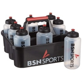 BSN SPORTS Bottle Carrier w/ 8 Qt Bottles