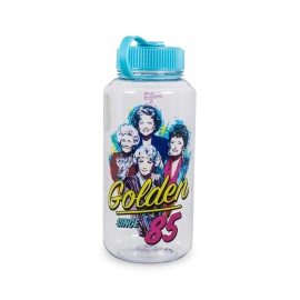 JUST FUNKY The golden girls golden Since 85 Water Bottle 34 oz Travel Beverage container Featuring Rose Blanche Sophia Dorothy Officially Licensed