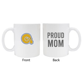 Albany State University Proud Mom White Ceramic Coffee Mug