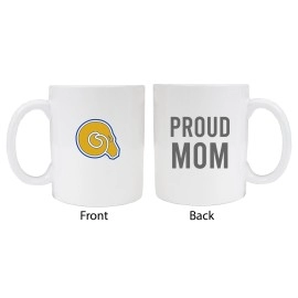 Albany State University Proud Mom White Ceramic Coffee Mug