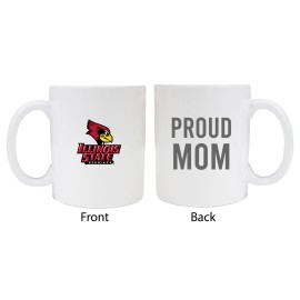 Illinois State Redbirds Proud Mom White Ceramic Coffee Mug