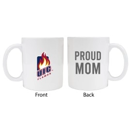 University of Illinois at Chicago Proud Mom White Ceramic Coffee Mug